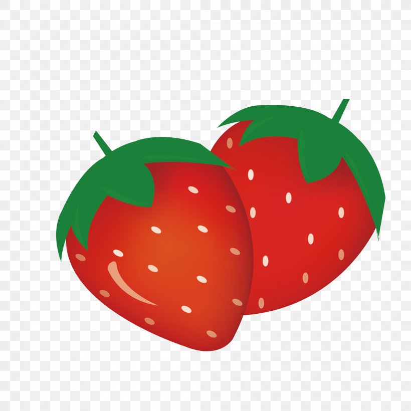 Strawberry Fruit Food Image Animation, PNG, 2107x2107px, Strawberry, Animation, Apple, Christmas Ornament, Drawing Download Free