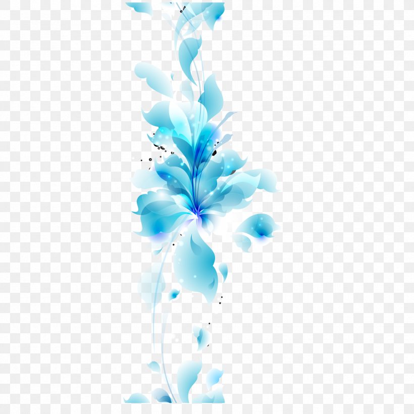 Blue Flower Bouquet, PNG, 1754x1754px, Blue, Aqua, Blue Flower, Computer Graphics, Flower Download Free