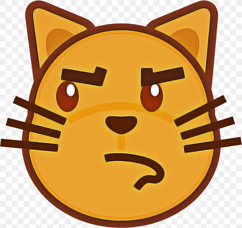 Cat Emoji Kitten Smile Cartoon, PNG, 989x932px, Cat, Cartoon, Emoji, Heart, Kitten Download Free