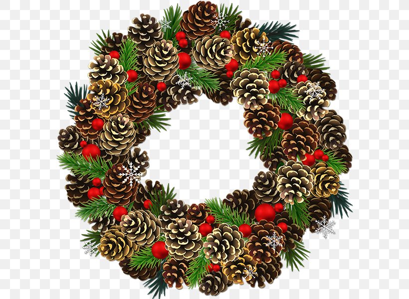 Christmas Wreath Garland Clip Art, PNG, 600x600px, Christmas, Branch, Christmas Card, Christmas Decoration, Christmas Ornament Download Free