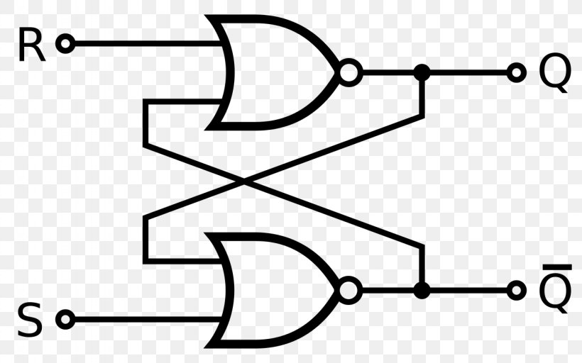 Flip-flop Electronic Circuit Sequential Logic Logic Gate NAND Gate, PNG, 1280x800px, Flipflop, Area, Black, Black And White, Brand Download Free