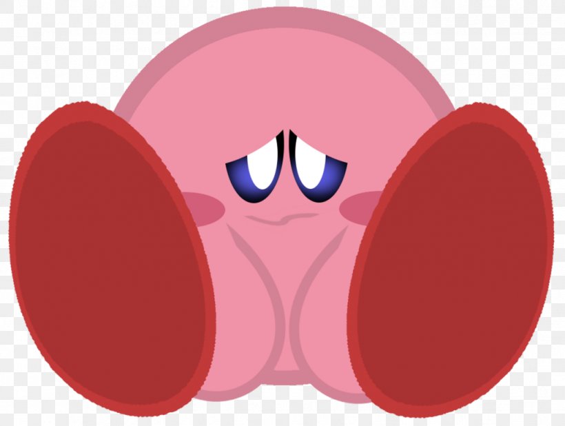 Kirby Eye Sadness Nintendo, PNG, 1028x776px, Watercolor, Cartoon, Flower, Frame, Heart Download Free