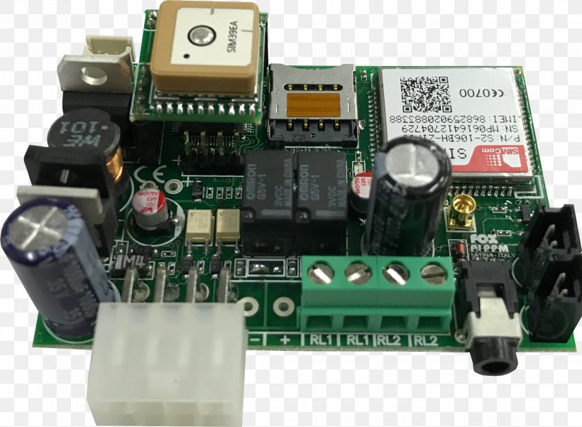 Machine To Machine Subscriber Identity Module Microcontroller Internet GSM, PNG, 2217x1627px, Machine To Machine, Capacitor, Circuit Component, Circuit Prototyping, Computer Component Download Free