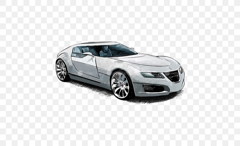 Saab Aero-X Car Android How To Draw, PNG, 500x500px, Saab Aerox, Android, Aptoide, Automotive Design, Automotive Exterior Download Free