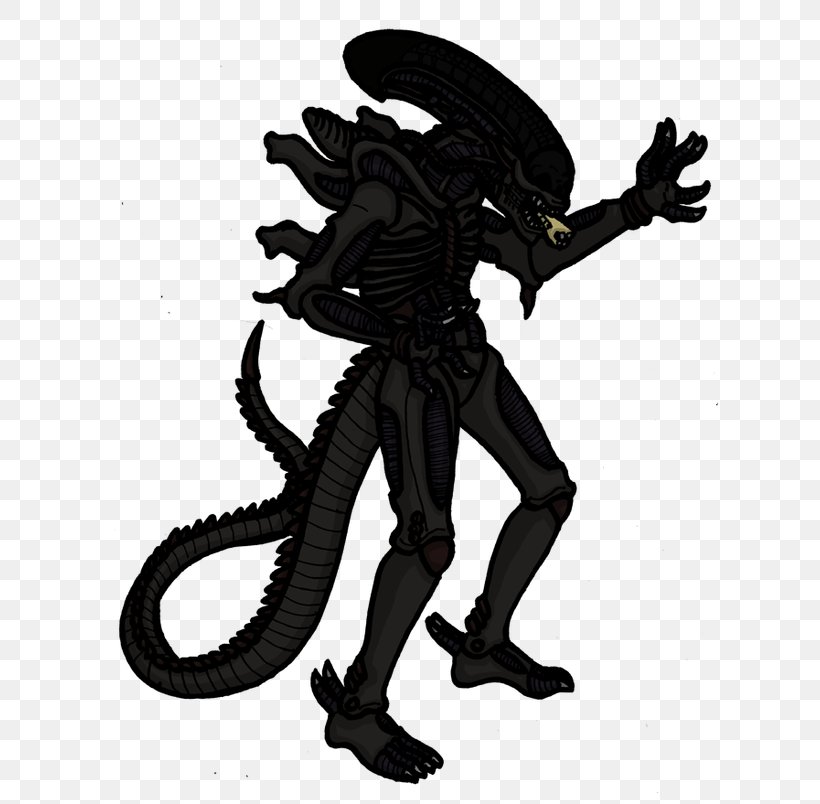 Alien Xenomorph Drawing Easy