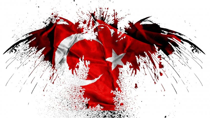 Flag Of Turkey Desktop Wallpaper Raqqa, PNG, 1920x1080px, Turkey, Art, Blood, Computer, Flag Download Free