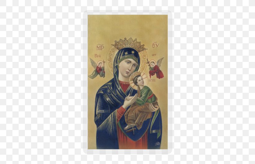 Our Lady Of Perpetual Help Our Lady Of Fátima Holy Card Prayer Miraculous Medal, PNG, 475x530px, Our Lady Of Perpetual Help, Art, Catholic, Catholic Devotions, Grace In Christianity Download Free