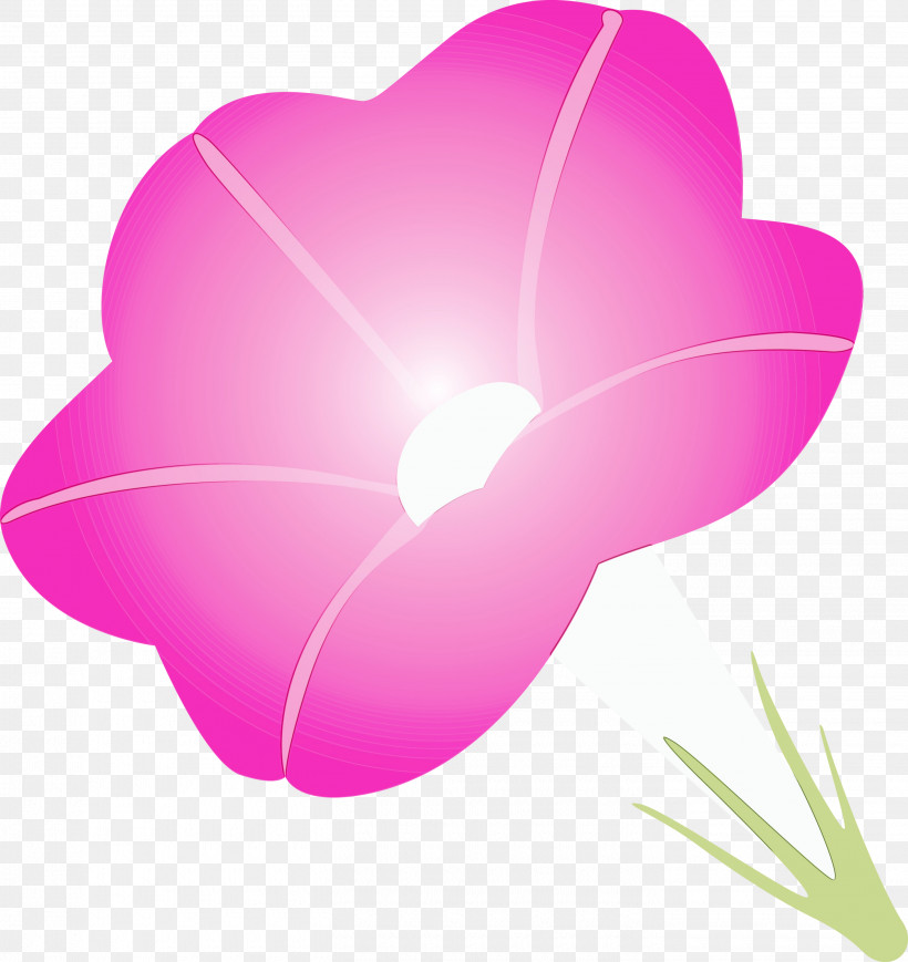 Petal Violet Heart Pink Purple, PNG, 2830x3000px, Morning Glory Flower, Flower, Heart, Herbaceous Plant, Magenta Download Free