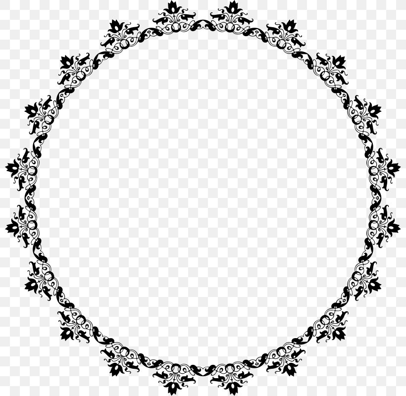 Picture Frames Clip Art, PNG, 800x800px, Picture Frames, Area, Black, Black And White, Body Jewelry Download Free