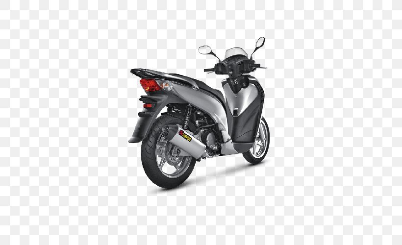 Exhaust System Honda SH150i Scooter, PNG, 500x500px, Exhaust System, Automotive Exhaust, Automotive Exterior, Automotive Lighting, Automotive Wheel System Download Free