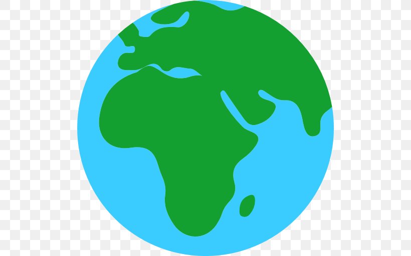 Globe World Emoji Earth Map, PNG, 512x512px, Globe, Africa, Aqua, Area, Blue Download Free