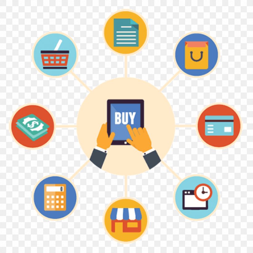 Web Development E-commerce Online Shopping Sales Internet, PNG, 1024x1024px, Web Development, Area, Brand, Communication, Computer Icon Download Free