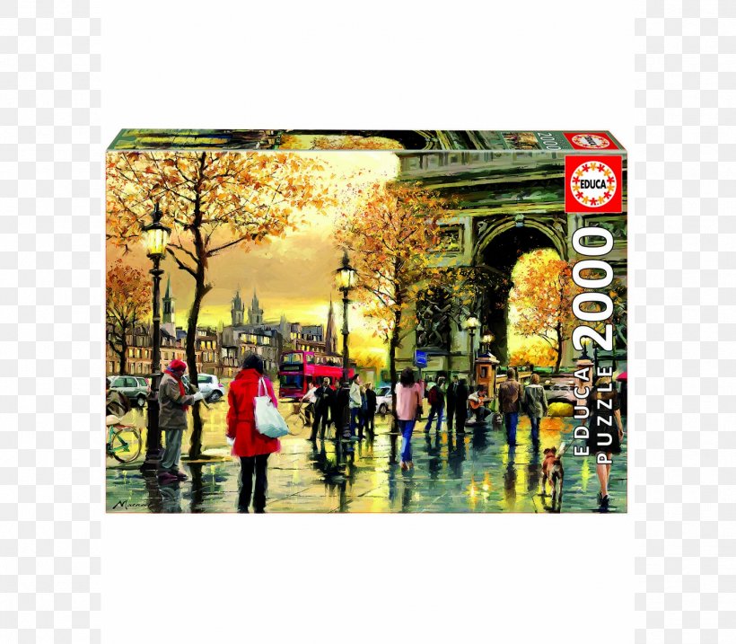 Arc De Triomphe Jigsaw Puzzles Eiffel Tower Educa Borràs, PNG, 1372x1200px, Arc De Triomphe, Accolade, Eiffel Tower, Game, Jigsaw Puzzles Download Free