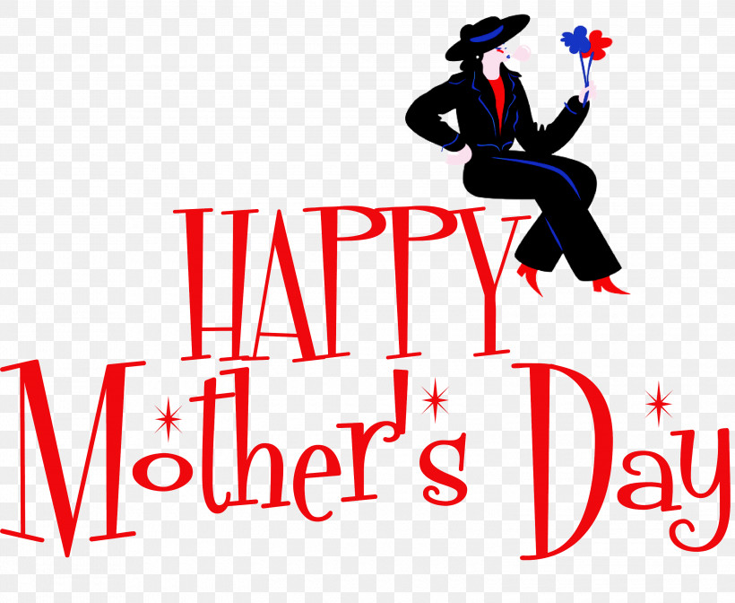 Happy Mothers Day, PNG, 3000x2460px, Happy Mothers Day, Behavior, Happiness, Human, Line Download Free