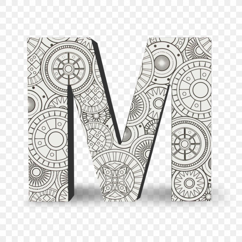 Coloring Book Letter Drawing Art, PNG, 1024x1024px, Coloring Book, Alphabet, Art, Black And White, Block Letters Download Free