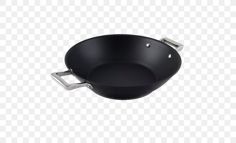 Cookware Frying Pan Wok Circulon Kitchen, PNG, 500x500px, Cookware, Casserola, Cast Iron, Circulon, Cookware Accessory Download Free