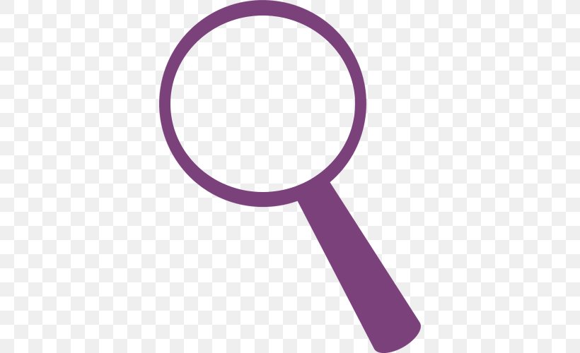 Magnifying Glass Font, PNG, 500x500px, Magnifying Glass, Glass, Magenta, Purple, Symbol Download Free