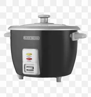 Rice Cooker - Rice Cookers Black & Decker Home Appliance Tool Stock Pots PNG