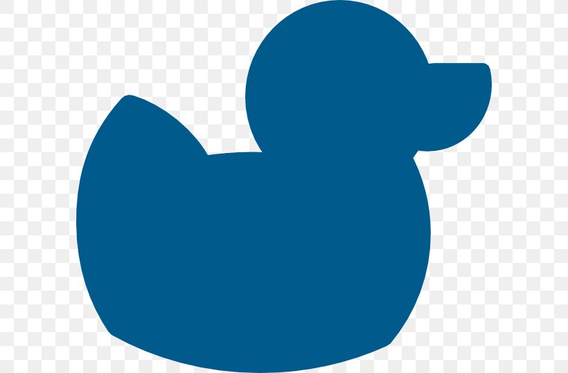 Rubber Duck Silhouette Clip Art, PNG, 600x539px, Duck, Blue, Cartoon, Natural Rubber, Royaltyfree Download Free