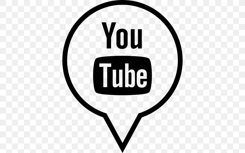Social Media YouTube Video File Format, PNG, 512x512px, Social Media, Area, Black, Black And White, Brand Download Free