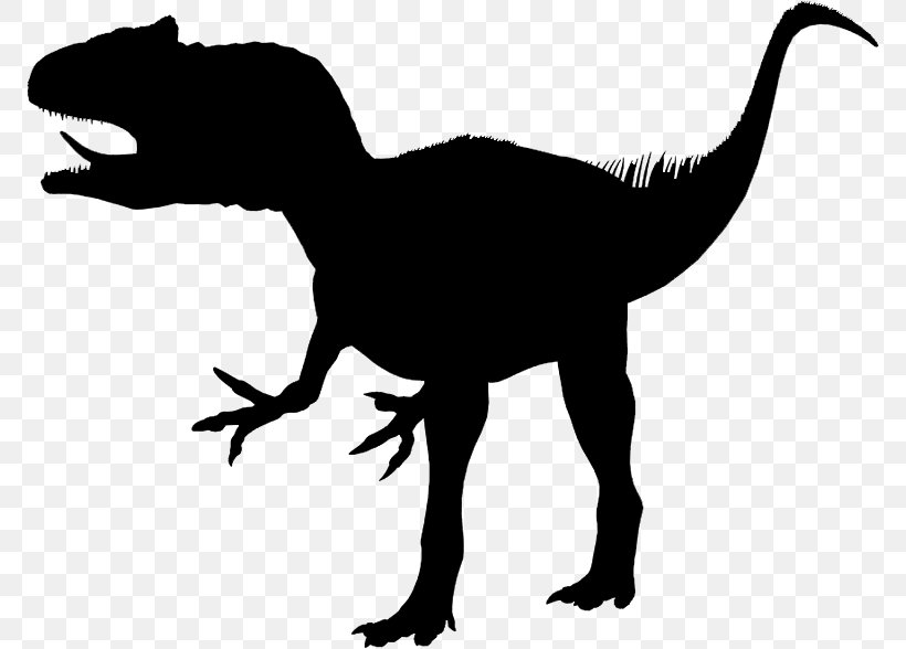 Tyrannosaurus Clip Art Velociraptor Silhouette Fauna, PNG, 771x588px, Tyrannosaurus, Animal, Animal Figure, Black, Character Download Free