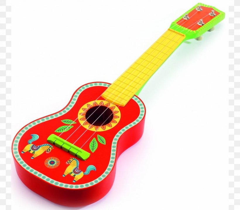 Ukulele Guitar Musical Instruments Djeco, PNG, 984x861px, Watercolor, Cartoon, Flower, Frame, Heart Download Free
