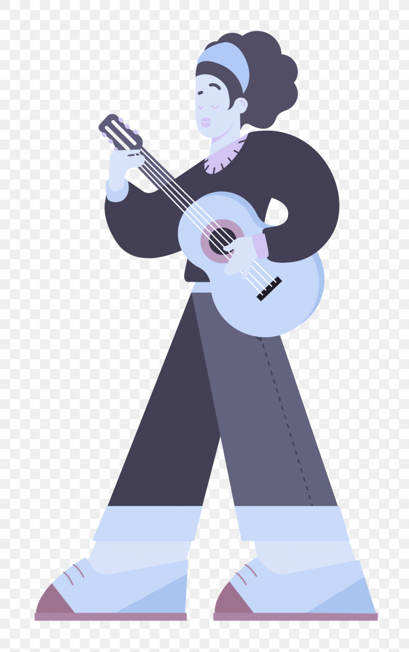 Playing The Guitar Music Guitar, PNG, 1568x2500px, Playing The Guitar, Acoustic Guitar, Bass Guitar, Cartoon, Drawing Download Free