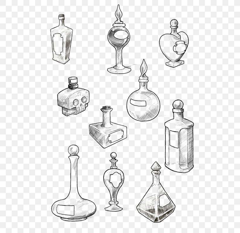 Old School (tattoo) Potion Drawing Bottle, PNG, 564x797px, Tattoo, Art, Barware, Black And White, Bottle Download Free
