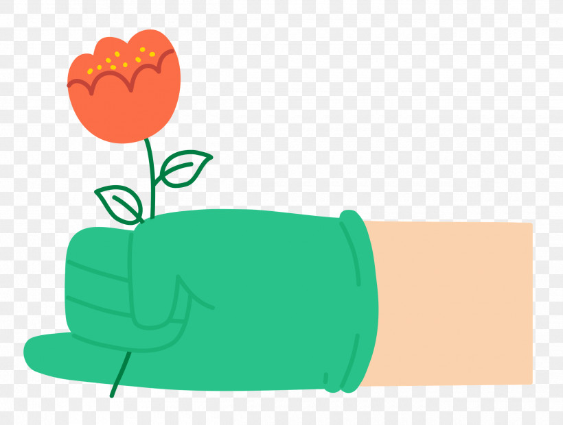 Hand Holding Flower Hand Flower, PNG, 2500x1892px, Hand Holding Flower, Cartoon, Flower, Geometry, Green Download Free