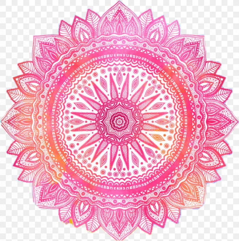 Pink Circle, PNG, 1795x1809px, Drawing, Line Art, Magenta, Mandala, Pink Download Free