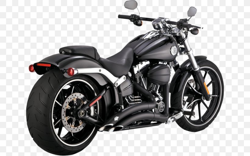 Exhaust System Softail Harley-Davidson Motorcycle Vance & Hines, PNG, 650x512px, Exhaust System, Automotive Exhaust, Automotive Exterior, Automotive Tire, Automotive Wheel System Download Free