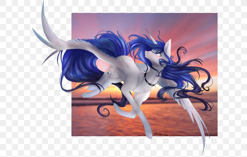 Horse Unicorn Digital Art Desktop Wallpaper, PNG, 650x523px, Watercolor, Cartoon, Flower, Frame, Heart Download Free