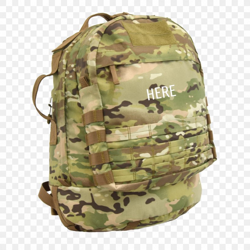 Bag Backpack MultiCam Operational Camouflage Pattern MOLLE, PNG, 1000x1000px, Bag, Backpack, Cordura, Military, Military Camouflage Download Free