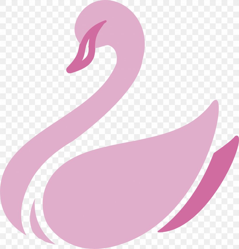 Cygnini Icon, PNG, 2700x2814px, Cygnini, Beauty, Bird, Logo, Magenta Download Free