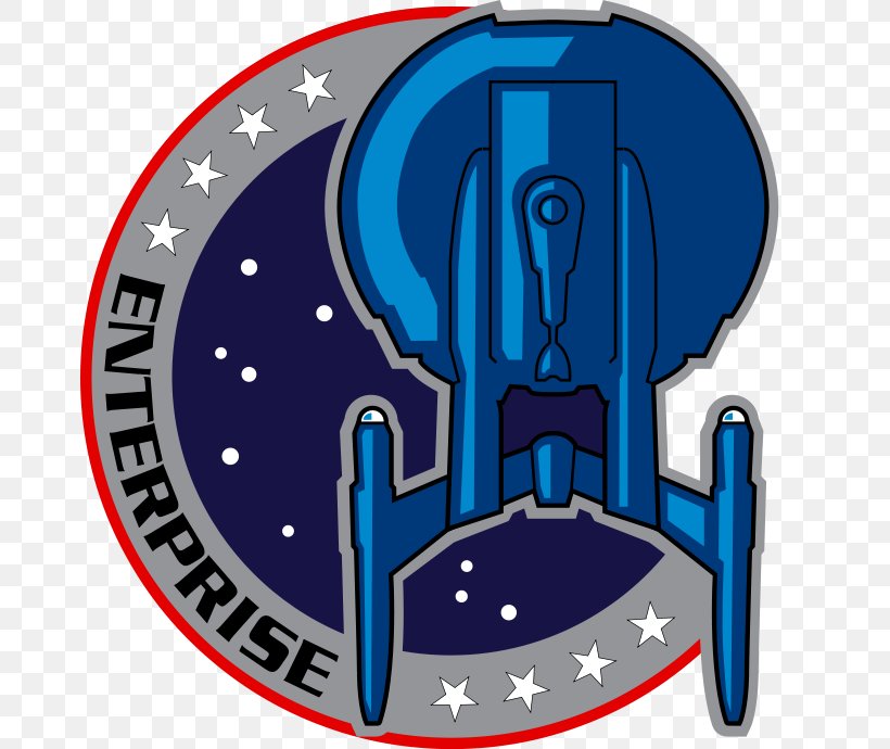 Starship Enterprise Starfleet Star Trek Logo, PNG, 672x690px, Enterprise, Blue, Electric Blue, Fictional Character, Headgear Download Free