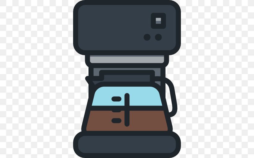 Coffeemaker Espresso Machine Cafe, PNG, 512x512px, Coffee, Cafe, Cartoon, Coffee Cup, Coffeemaker Download Free