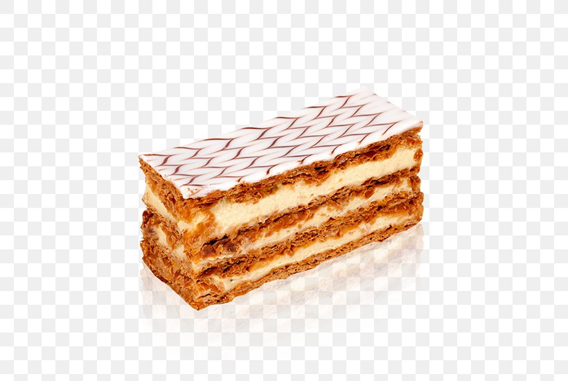 Mille-feuille Puff Pastry Cream Bakery, PNG, 550x550px, Millefeuille, Baked Goods, Bakery, Baking, Cake Download Free
