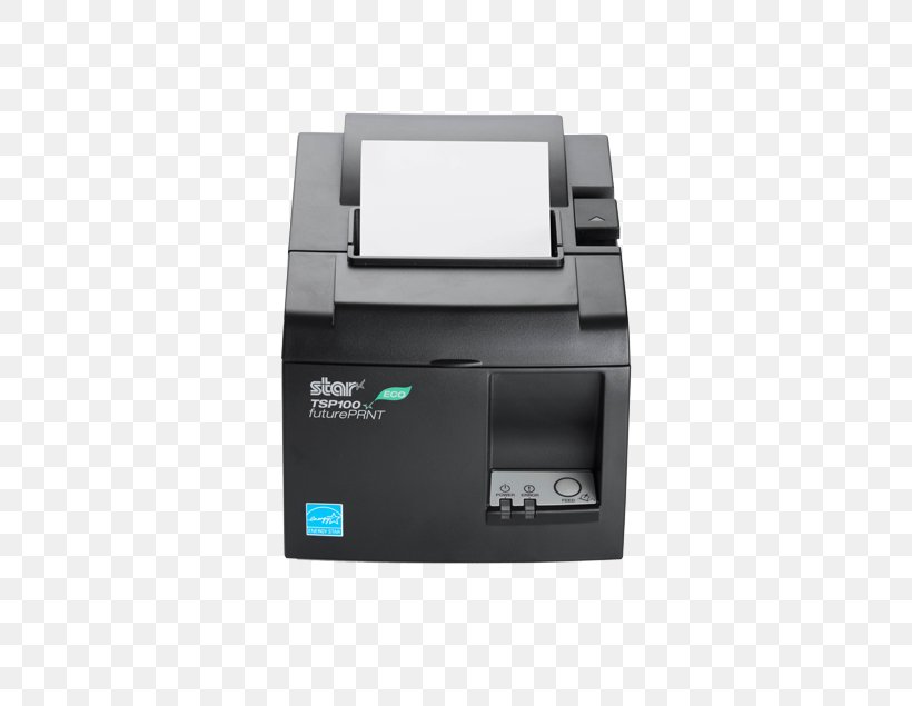 Point Of Sale Printer Printing Star Micronics TSP100ECO, PNG, 595x635px, Point Of Sale, Computer Hardware, Computer Software, Device Driver, Electronic Device Download Free
