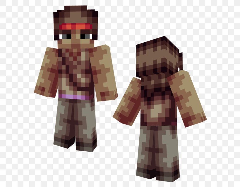 Minecraft The Governor The Walking Dead Rick Grimes Michonne, PNG, 640x640px, Minecraft, Carl Grimes, Character, Costume, Daryl Dixon Download Free