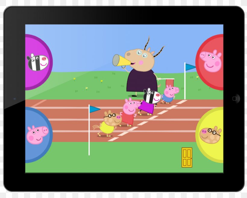 Peppa Pig: Sports Day Game Play & Learn, PNG, 1272x1021px, Peppa Pig Sports Day, Android, Apptrailers, Area, Basketball Download Free
