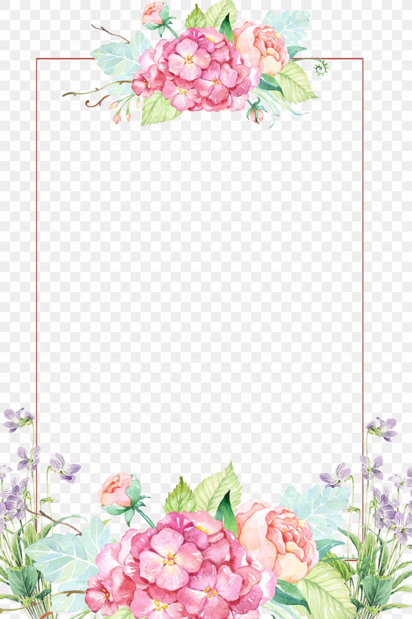 Flower Clip Art, PNG, 3543x5315px, Border Flowers, Cut Flowers, Flora, Floral Design, Floristry Download Free