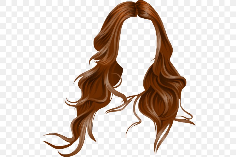 Long Hair Stardoll Wig Hair Coloring, PNG, 542x546px, Long Hair, Artificial Hair Integrations, Blond, Brown, Brown Hair Download Free