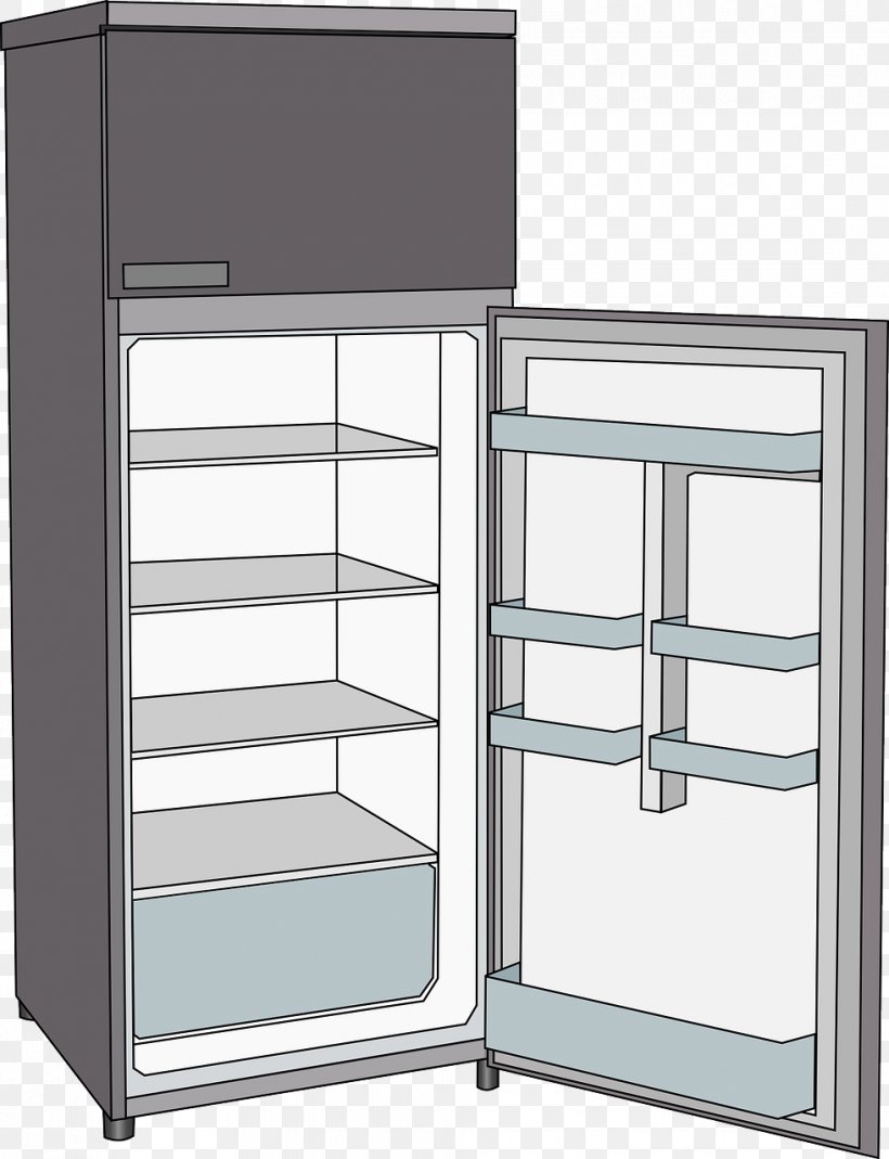 Refrigerator Clip Art, PNG, 981x1280px, Refrigerator, Can Stock Photo, Display Case, Furniture, Home Appliance Download Free
