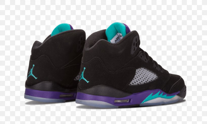 Air Jordan Sneakers Basketball Shoe Nike, PNG, 1000x600px, Air Jordan, Aqua, Athletic Shoe, Basketball Shoe, Black Download Free