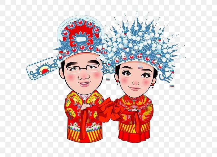 Wedding Chinese Marriage Lantern Festival Bridegroom Cartoon, PNG, 800x596px, Wedding, Art, Bride, Bridegroom, Cartoon Download Free