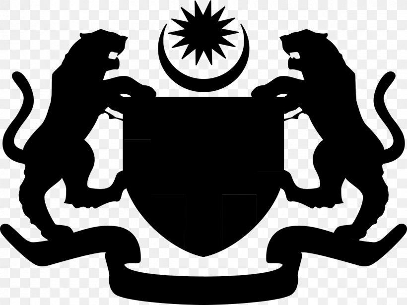 Coat Of Arms Of Malaysia Flag Of Malaysia Coat Of Arms Of Lebanon, PNG, 1200x900px, Malaysia, Blackandwhite, Coat, Coat Of Arms, Coat Of Arms Of Lebanon Download Free
