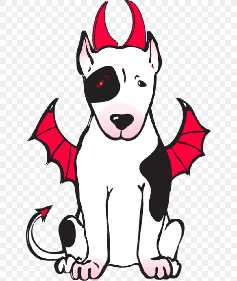 Dog Breed Devil Dog Puppy Clip Art, PNG, 640x973px, Dog, Animal Figure, Artwork, Black, Black And White Download Free