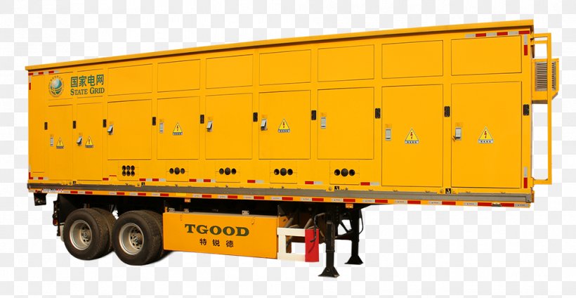 Electrical Substation Electricity Semi-trailer Truck Cargo, PNG, 1006x521px, Electrical Substation, Cargo, Electric Motor, Electricity, Freight Transport Download Free
