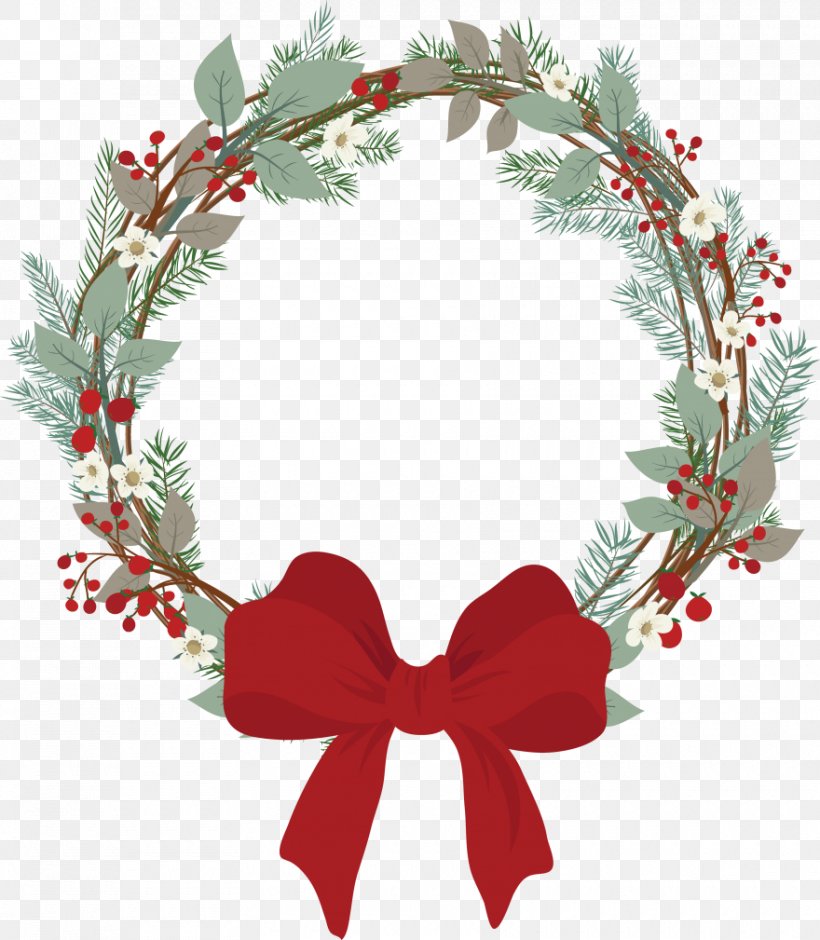 Wreath Christmas Decoration Christmas Tree Clip Art, PNG, 880x1009px, Wreath, Advent Wreath, Christmas, Christmas Decoration, Christmas Ornament Download Free