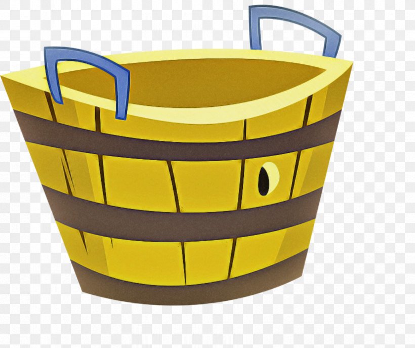 Yellow Plastic Bucket, PNG, 830x696px, Yellow, Bucket, Plastic Download Free